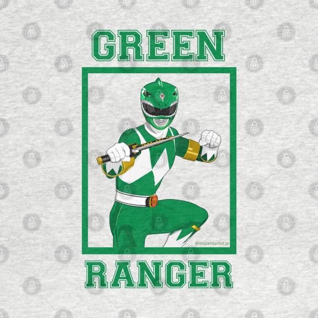 Tommy Green Ranger by Zapt Art